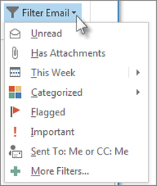 Filter email