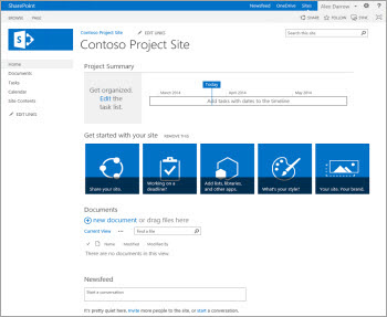 Project Site Template