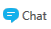 Screenshot showing the chat button