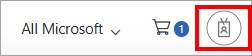 Screenshot showing where to sign in and view your accounts order history