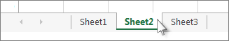 Right-click a sheet tab to see the Select All Sheets option
