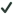 Shows the check mark icon for the Quick Access Toolbar menu in Office 2016 for Mac.