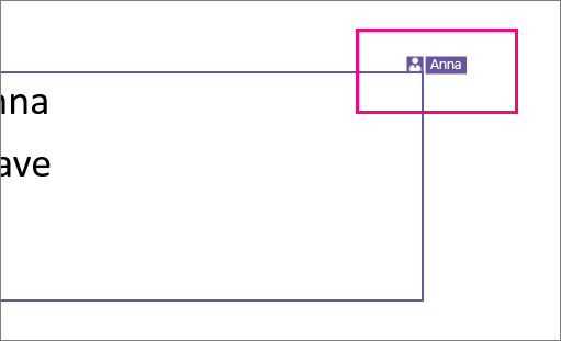 Screenshot showing the shows icon showing someone working on a section of a slide in PowerPoint 2016 for Windows