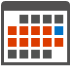 Calendar highlighting recurring personal reminders