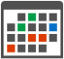 Calendar highlighting other personal alerts