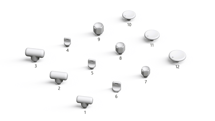 3D-printable cap designs for Microsoft Pen