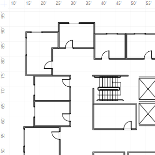 Screenshot of the Variable grid, zoomed out