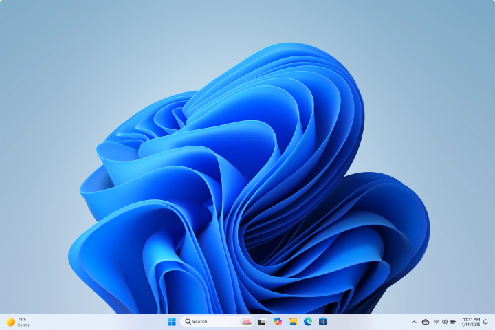 Screenshot of light mode in Windows 11.