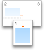 Document that contains even section break