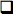 A shadowed open box in the Wingdings font.