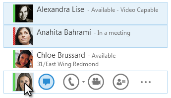 Start an IM conference