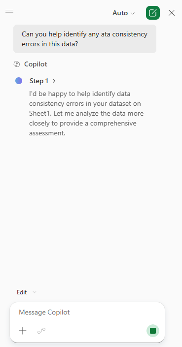 See Copilot thinking and reasoning about your prompt