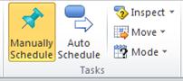 Task tab, Tasks group