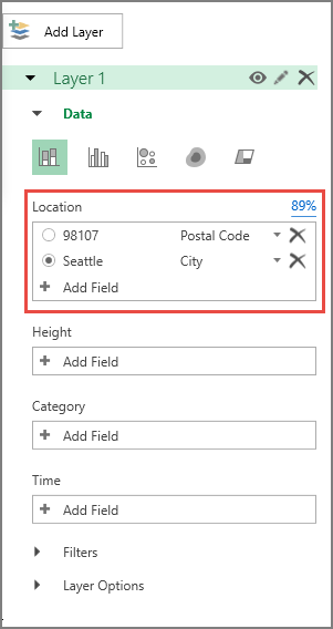ZIP code recognized as Postal Code