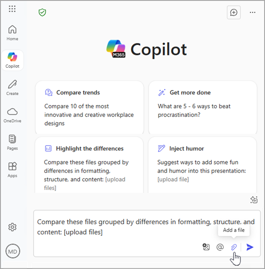 Screenshot of Copilot Chat with no Copilot add-on license