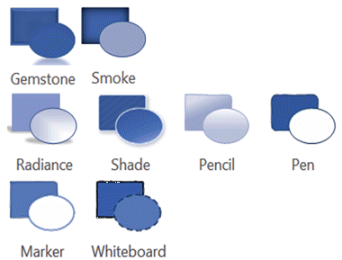 Unsupported theme variants in Visio for the web.
