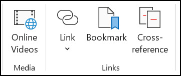 Add a link in Word