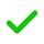 Checkmark emoji