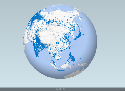Tour in fullscreen playback mode